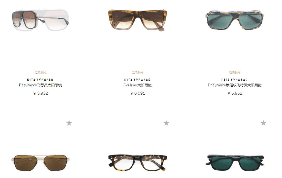 Dita Eyewear官网-现代摩登质感的眼镜品牌